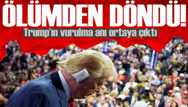 Trump'ın ölüme ne kadar yaklaştığının videosu ortaya çıktı