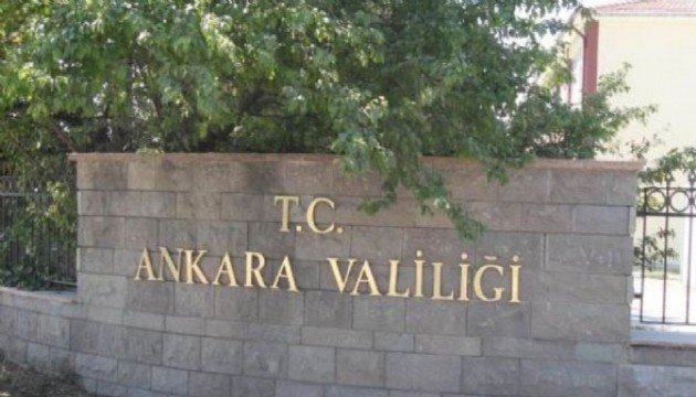 Ankara Valiliği'nden '1 Mayıs' için uyarı