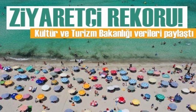 Ziyaretçi rekoru! Türkiye'ye 7 ayda gelen turist sayısı 30 milyonu geçti