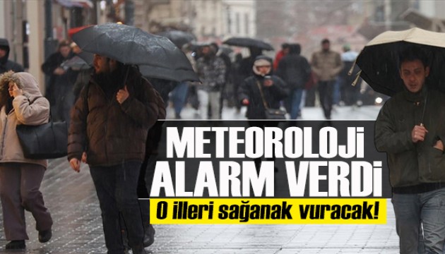 Meteoroloji'den 13 il için uyarı: Sağanak yağış etkili olacak