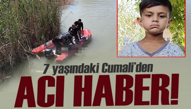 7 yaşındaki Cumali'den acı haber!