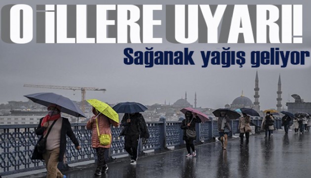 Meteoroloji'den il il uyarı: Sağanak ve kar yağışı alarmı