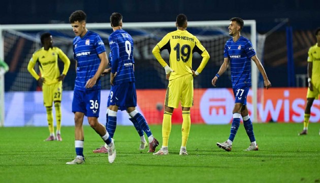 Avrupa Ligi'nde kötü başlangıç: Fenerbahçe Hırvatistan'da mağlup