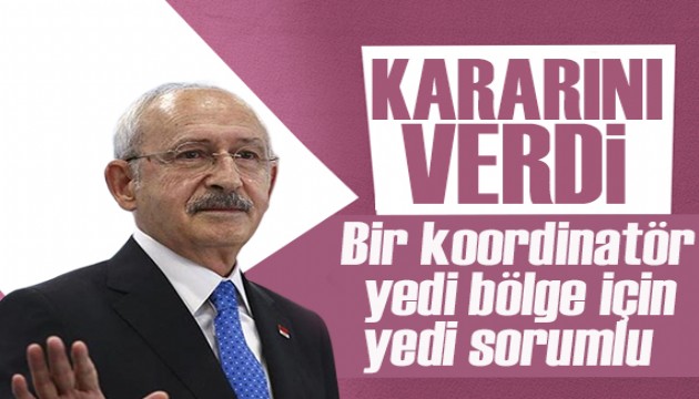 CHP'de kritik karar! Bir koordinatör yedi bölge için yedi sorumlu