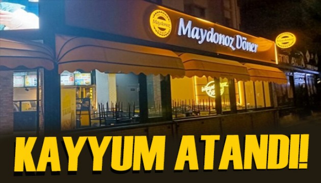 Maydonoz Döner'e kayyum atandı