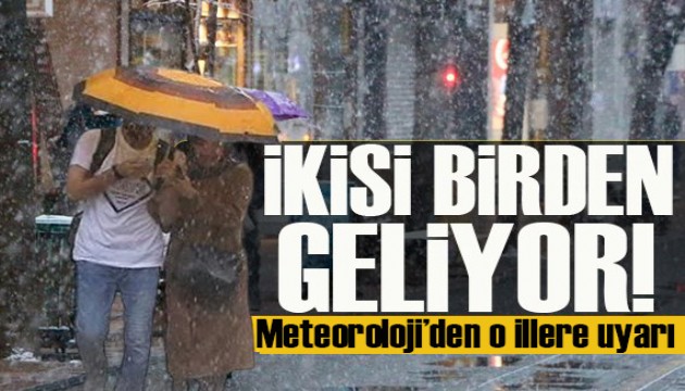 Meteoroloji'den o illere uyarı: Gök gürültülü sağanak geliyor