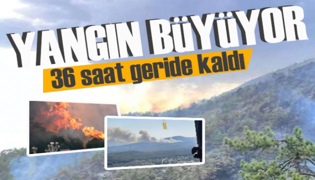Türkiye'nin ciğerleri yanıyor! İzmir'de yangın büyüyor: 36 saat geride kaldı
