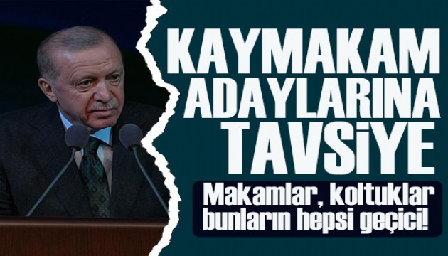 Cumhurbaşkanı Erdoğan: Dört duvara hapsolup, 8-5 arası çalışarak bu işi yerine getiremezsiniz