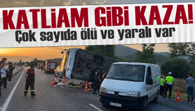 Denizli’de katliam gibi kaza: Çok sayıda ölü ve yaralı var!