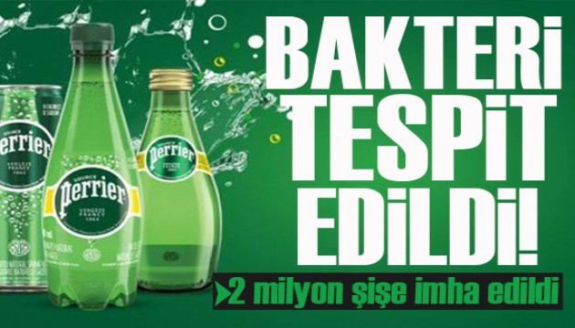 Türkiye'de de satışı yapılan maden suyunda bakteri tespiti: 2 milyon şişe imha edildi