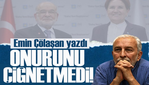 Emin Çölaşan yazdı: Siyaset piyasasına bir kez daha...