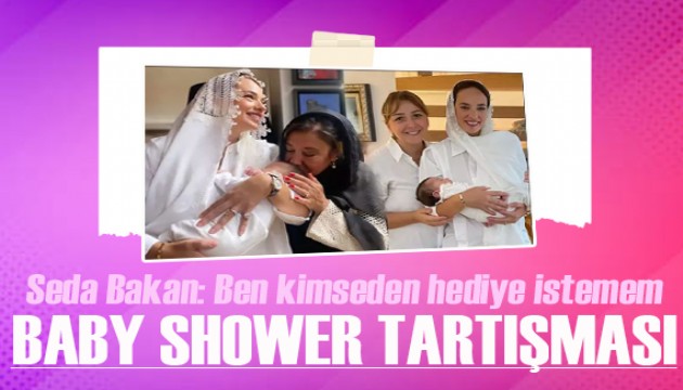 Seda Bakan ile Berfu Yenenlerin 'baby shower' tartışması!