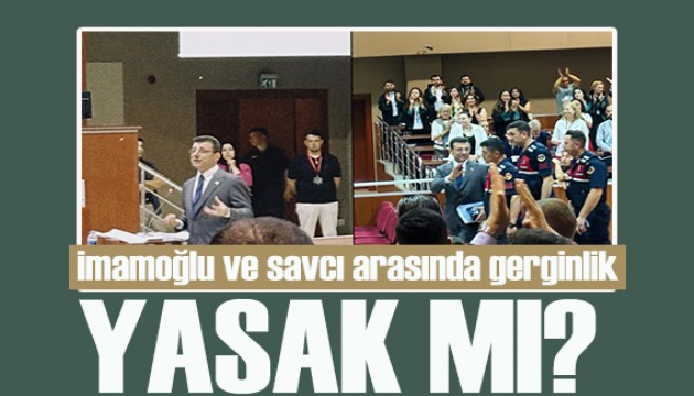 İmamoğlu ile savcı arasında gerginlik: Savcıya bakarak konuşmak yasak mı?