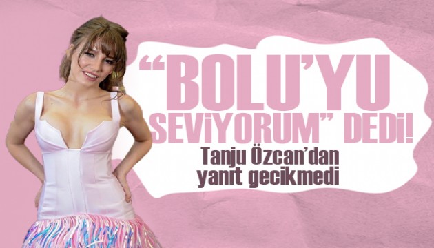 Tanju Özcan, Serenay Sarıkaya’ya seslendi: Gazozumuz meşhurdur!