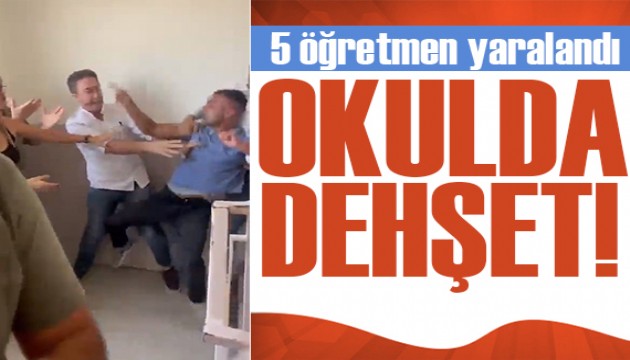 Kız kardeşinin okumasını istemeyen kişi, okulu basıp 5 öğretmeni yaraladı!