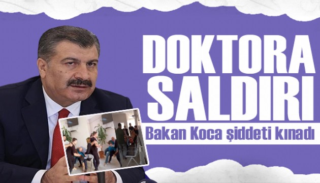 Kocaeli'de doktora saldırı! Bakan Koca: Anlayacakları dil, kanunun vereceği cevap olacaktır