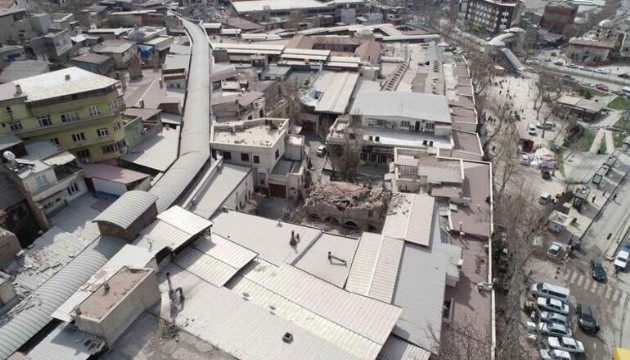 Kahramanmaraş'ta 500 yıllık kapalı çarşı depremde yıkılmadı