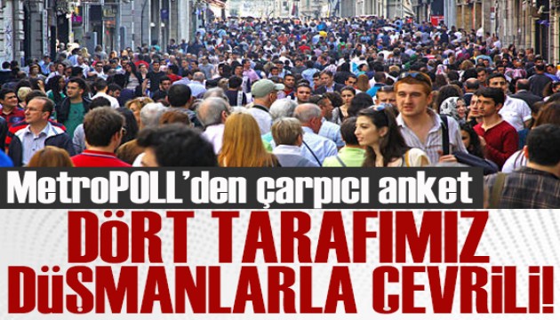 MetroPOLL'den çarpıcı anket: Türkiye'nin yüzde 64'ü aynı fikirde!