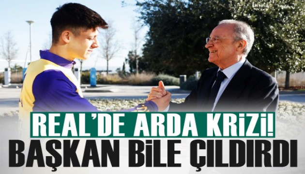 Real Madrid başkanı bile çıldırdı! Arda Güler için devreye girdi