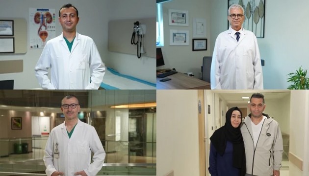 Çapraz böbrek nakliyle iki hasta aynı anda sağlığına kavuştu