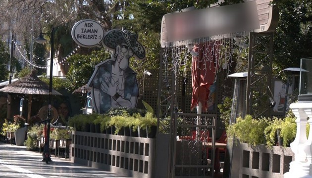 Antalya'da 'erkeklere yasak' kafe!