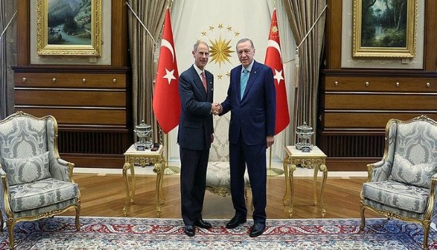 Erdoğan, Prens Edward'ı kabul etti