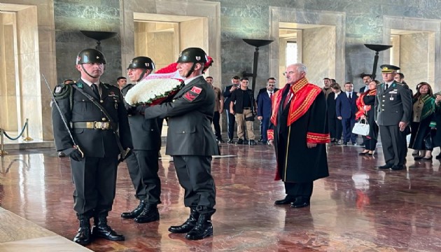 Yargıtay Üyeleri Anıtkabir'i ziyaret etti