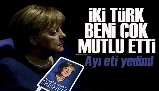 Almanya eski Başbakanı Merkel: Ay etini denemeye karar verdim, tadı çok güzel...