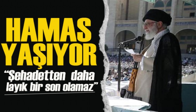 İran Dini Lideri Hamaney'den Sinvar'ın ölümüne ilişkin açıklama: Şerefiyle şehitlik mertebesine yükseldi