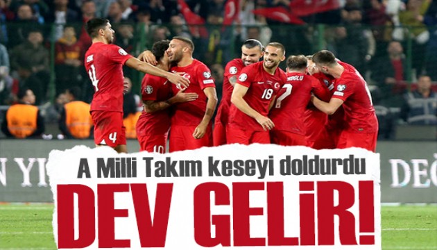 A Milli Takım'a EURO 2024'te dev para ödülü!