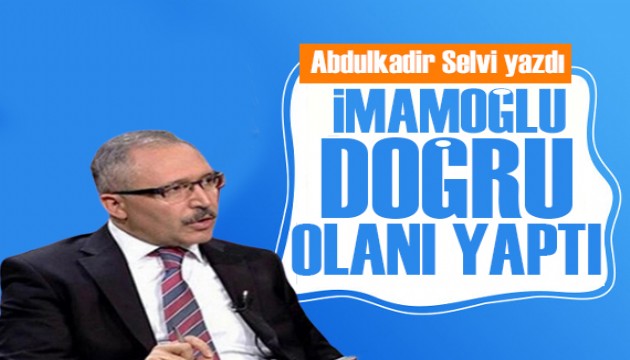 Abdulkadir Selvi yazdı: Ekrem İmamoğlu için anketler ne diyor?