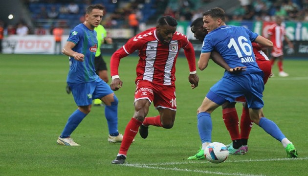 Karadeniz düellosunda kazanan Samsunspor