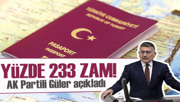 Yurt dışı çıkış harcına zam geldi