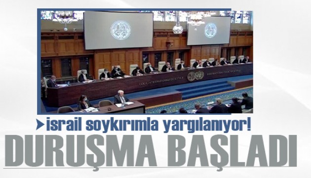 İsrail soykırımla yargılanıyor... İlk duruşma başladı