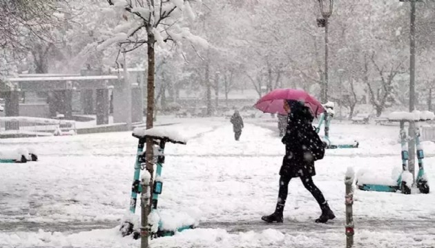 Meteoroloji'den o iller için yoğun kar uyarısı