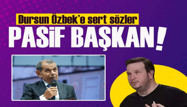 Şahan Gökbakar'dan Dursun Özbek'e sert sözler!