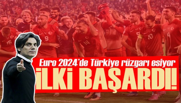 Montella, EURO 2024'te Türkiye ile ilki başardı