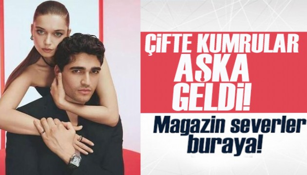 Afra Saraçoğlu, Mert Ramazan Demir'e işte böyle poz verdi!