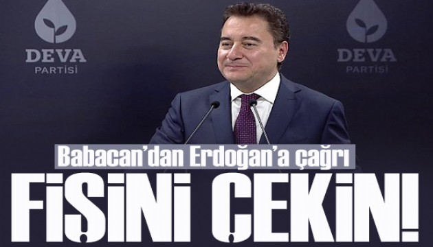 Babacan'dan Erdoğan'a çağrı! Sanal kumarı sona erdirin