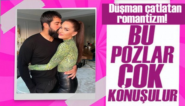 Fahriye Evcen ve Burak Özçivit'in romantik tatilleri!