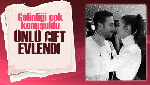 Demet Özdemir ve Oğuzhan Koç evlendi