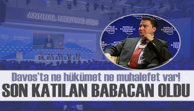 Dünya liderlerinin gittiği DAVOS'ta ne hükümet ne muhalefet var!