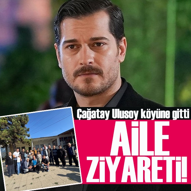 Çağatay Ulusoy’dan Bulgaristan’daki köyüne ziyaret