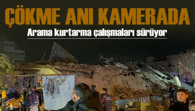 Konya'da apartman çöktü! Arama kurtarma çalışmaları sürüyor