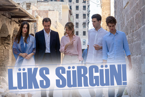 Moskova ve Dubai'de lüks sürgün!