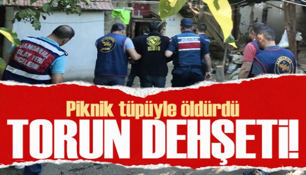 Babaannesini öldürdü, her şeyi itiraf etti! Piknik tüpü detayı kan dondurdu