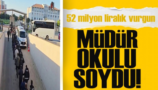 Öğretmen maaşlarından 52 milyon liralık vurgun iddiasına 18 tutuklama!