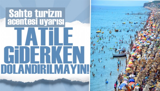 TÜRSAB'tan 'sahte turizm acentesi' uyarısı!