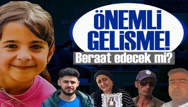 Narin cinayeti davasında yeni gelişme!