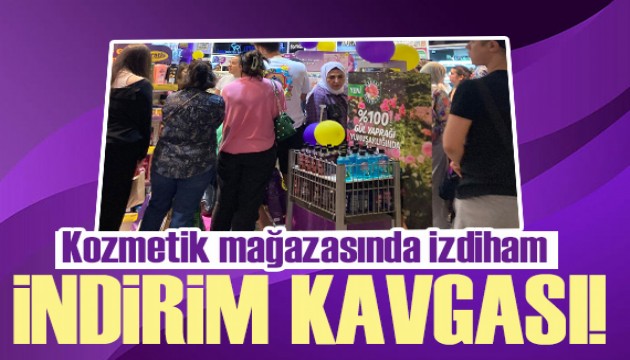 Kozmetik mağazalarında indirim kavgası
